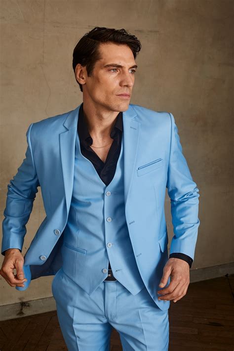 bleu homme